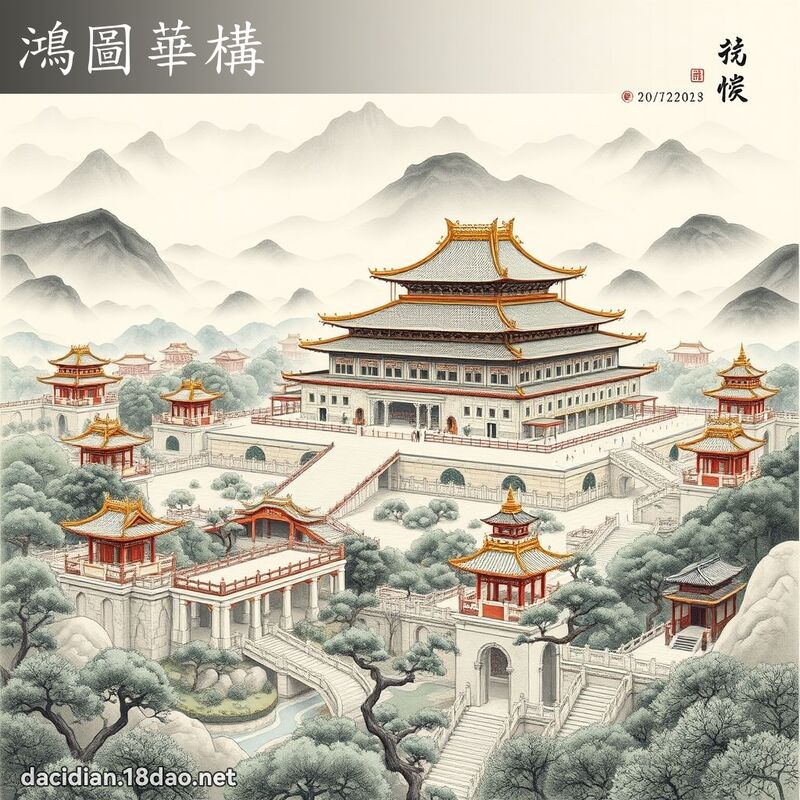 鸿图华构 配图