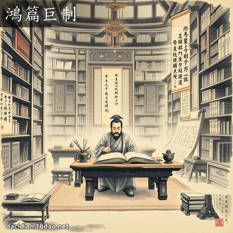 鸿篇巨制 配图