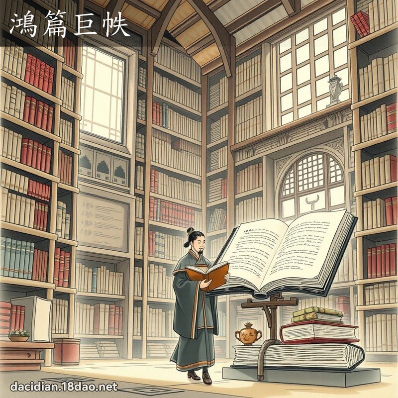 鸿篇巨帙 配图