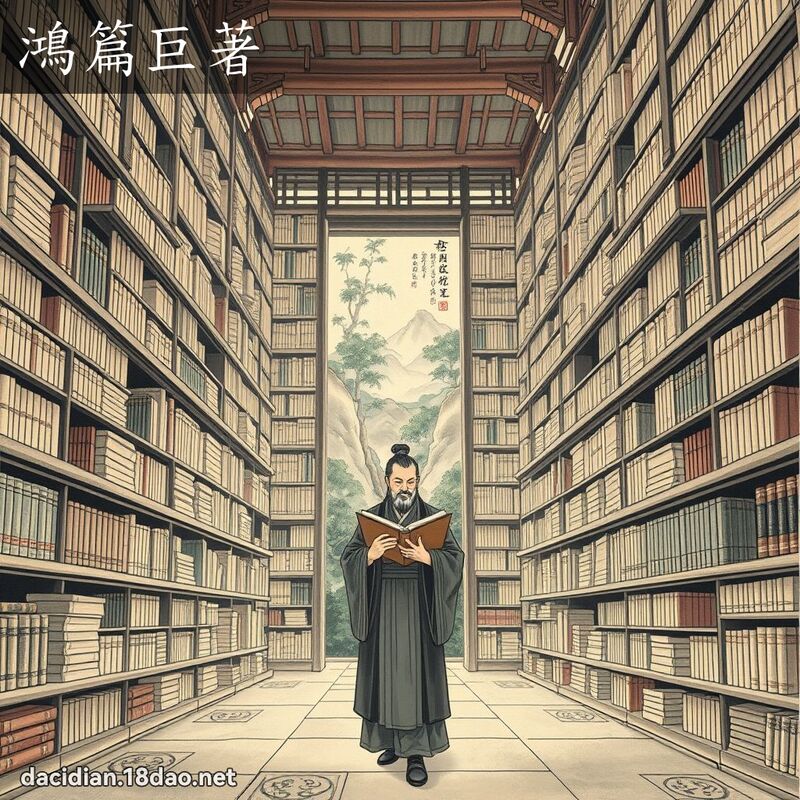 鸿篇巨著 配图