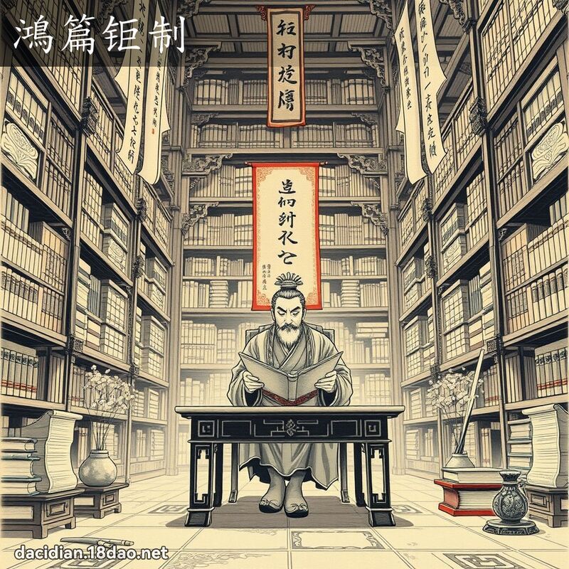 鸿篇钜制 配图