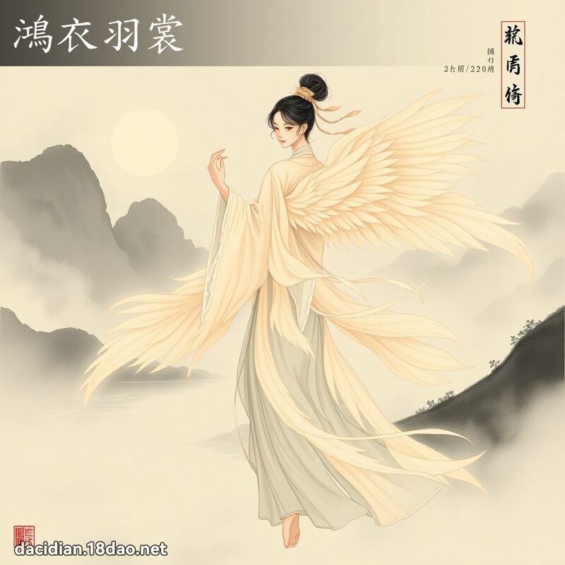鸿衣羽裳 配图