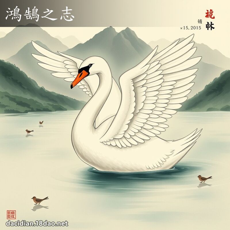 鸿鵠之志 配图