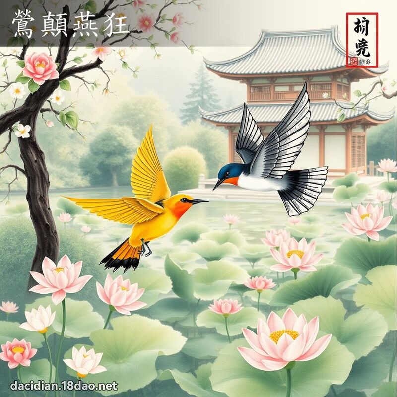 鶯颠燕狂 配图