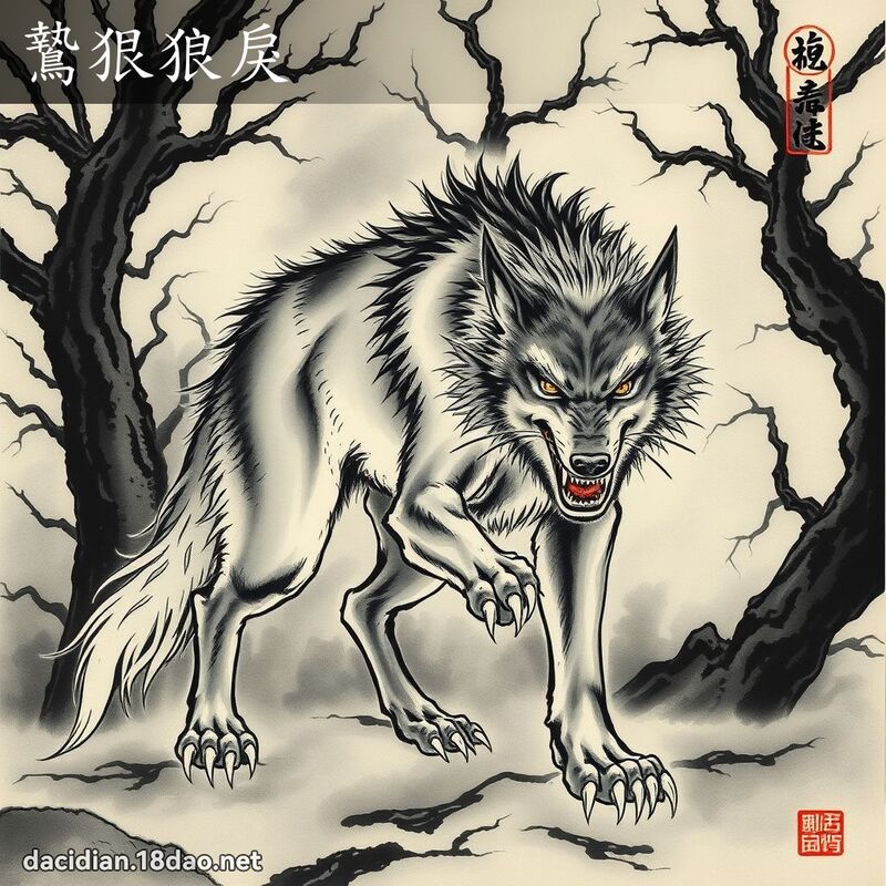 鷙狠狼戾 配图