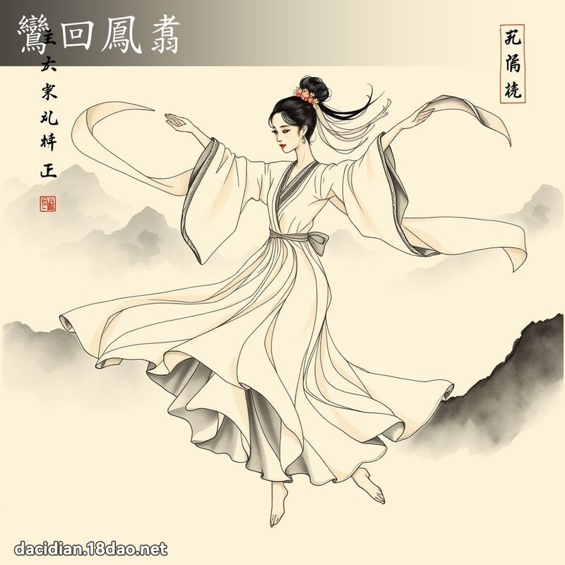 鸞回鳳翥 配图