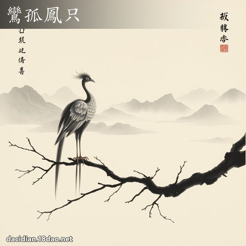 鸞孤鳳只 配图
