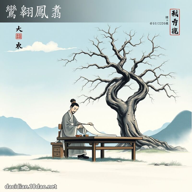 鸞翱鳳翥 配图