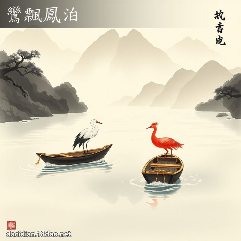 鸞飄鳳泊 配图