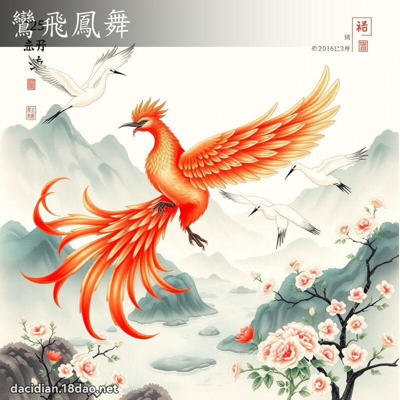 鸞飛鳳舞 配图
