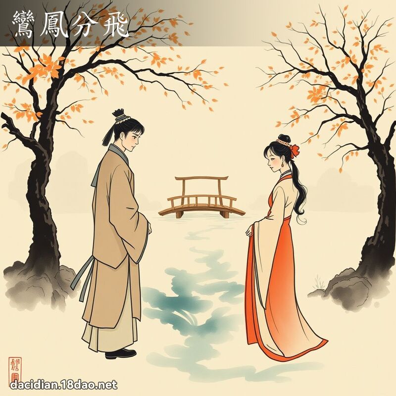 鸞鳳分飛 配图