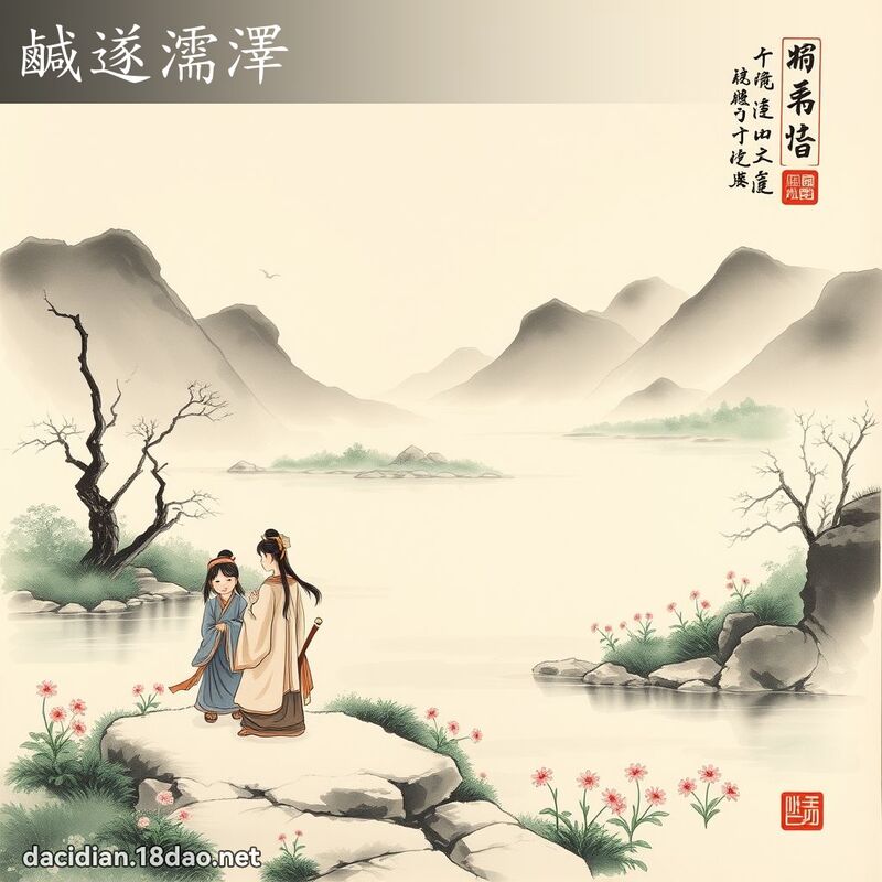 鹹遂濡澤 配图