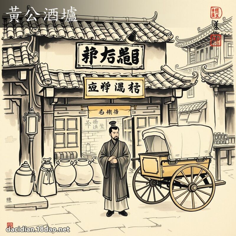 黄公酒壚 配图