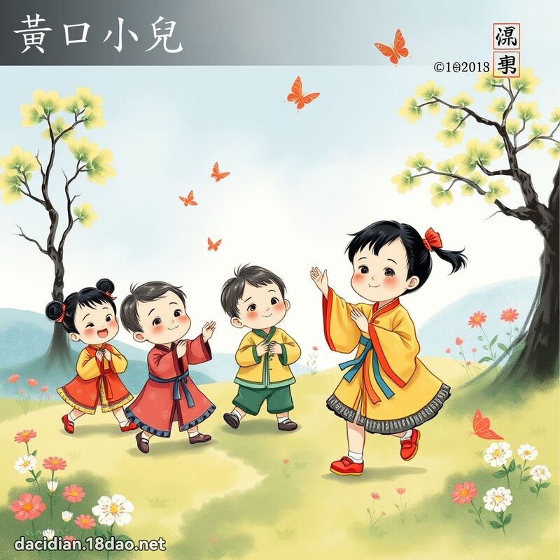 黄口小儿 配图