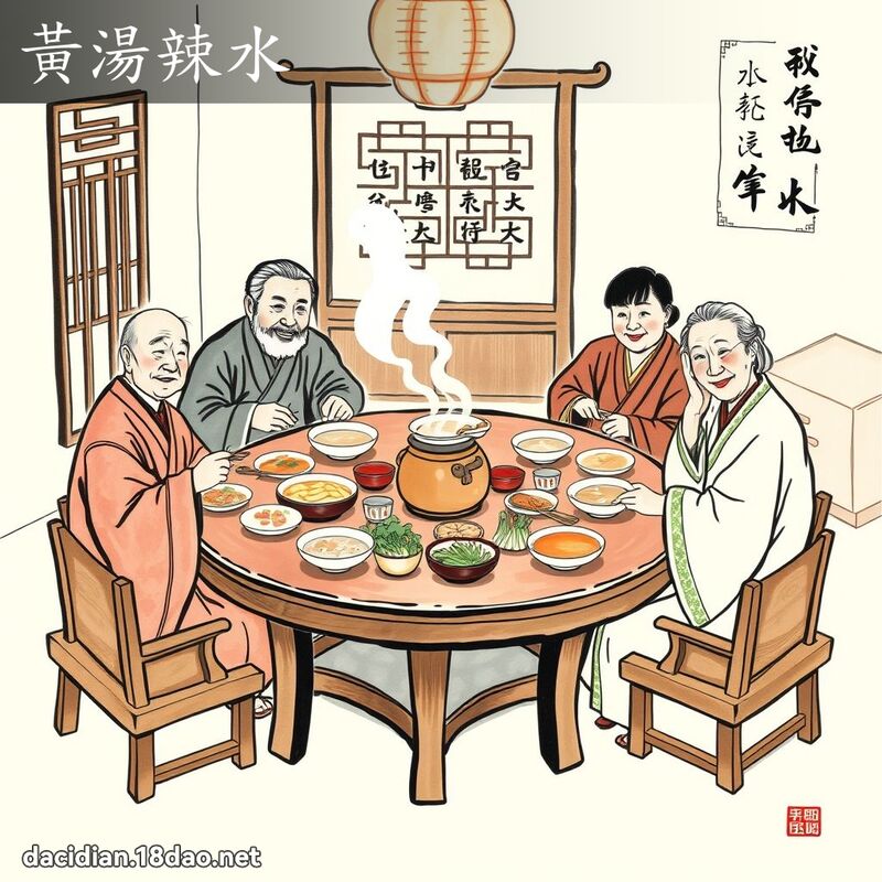 黄汤辣水 配图