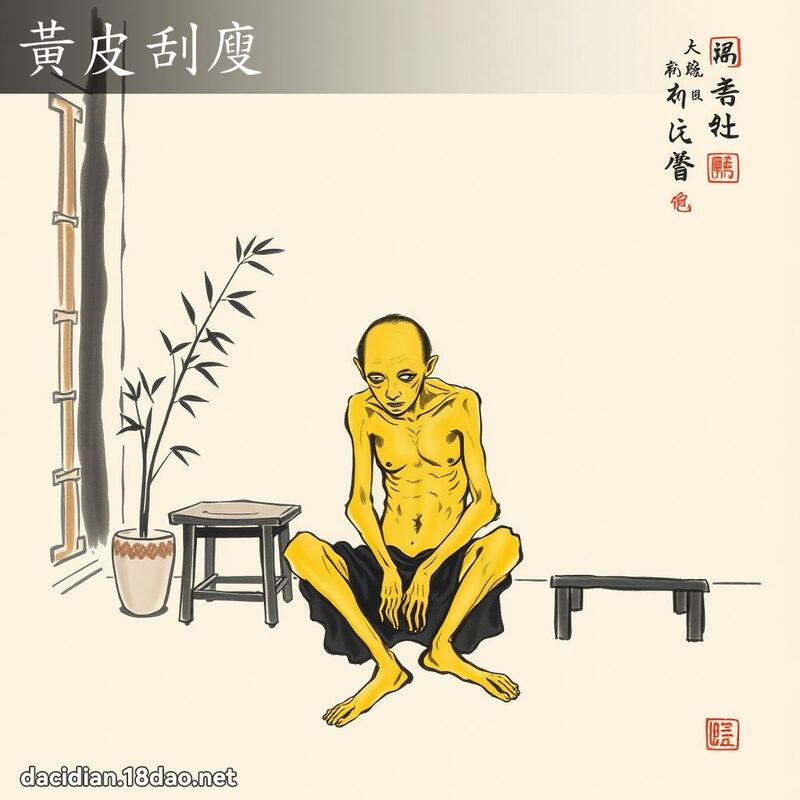 黄皮刮廋 配图