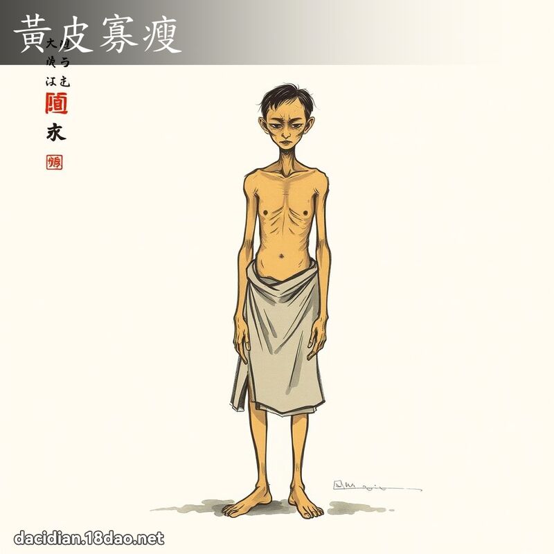 黄皮寡瘦 配图
