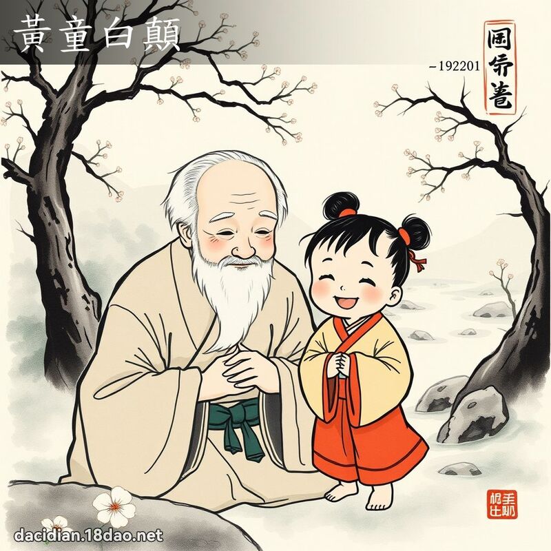 黄童白颠 配图