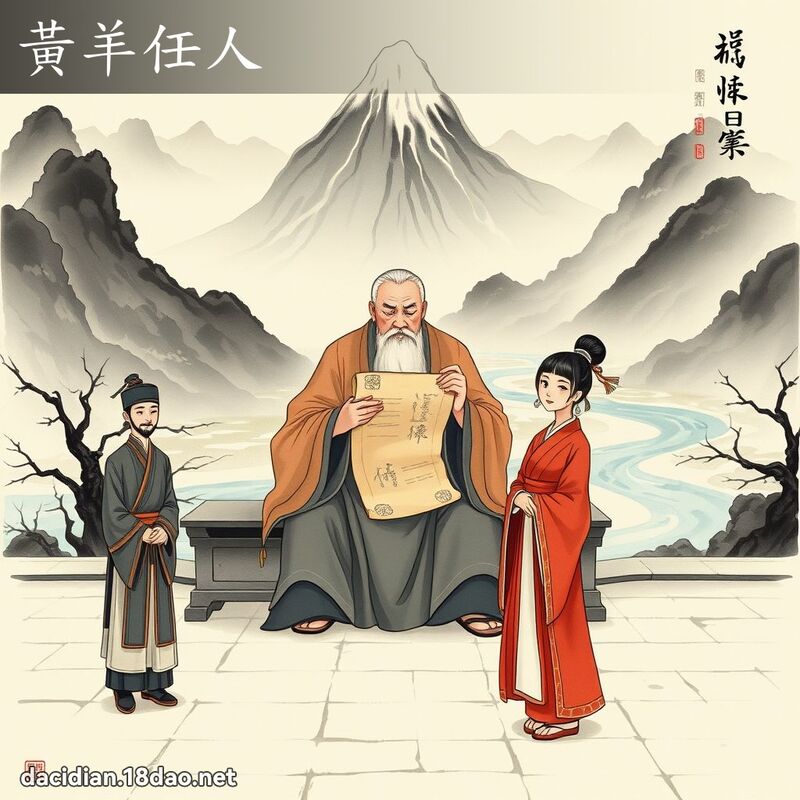 黄羊任人 配图