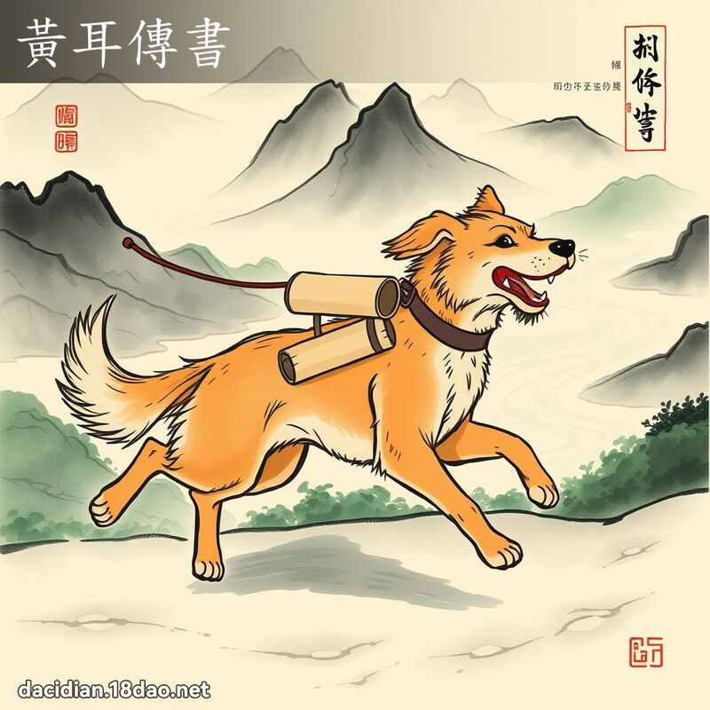 黄耳传书 配图