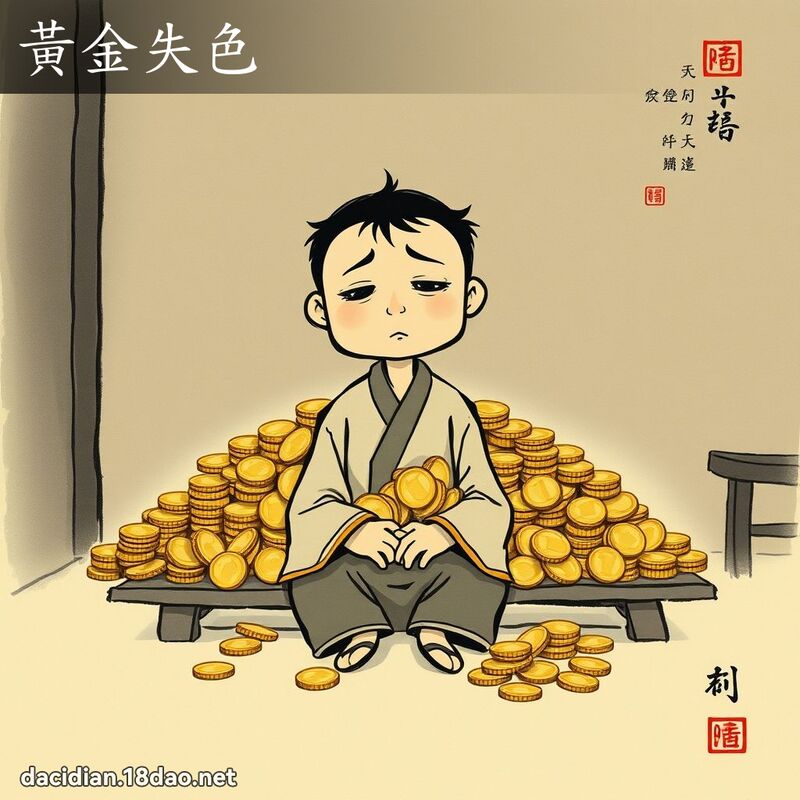 黄金失色 配图