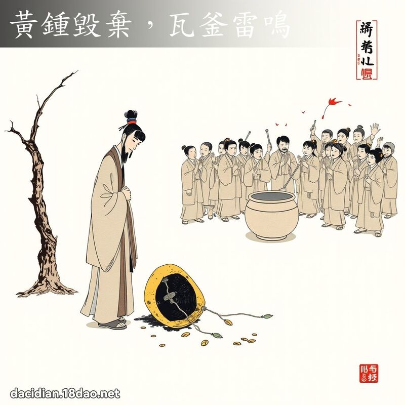 黃鍾毀棄,瓦釜雷鳴 配图