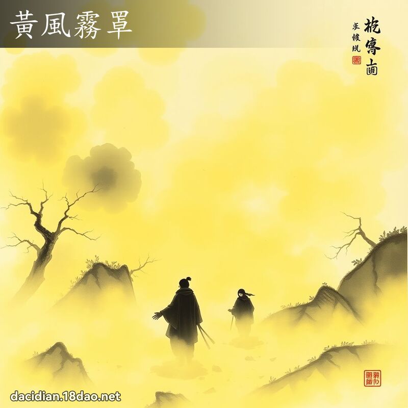 黃風霧罩 配图