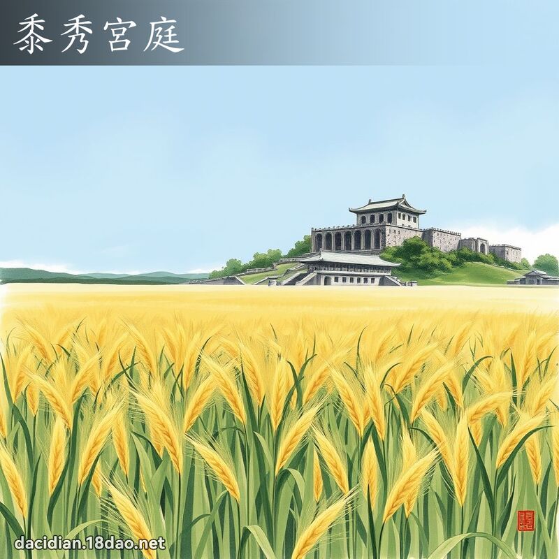 黍秀宮庭 配图