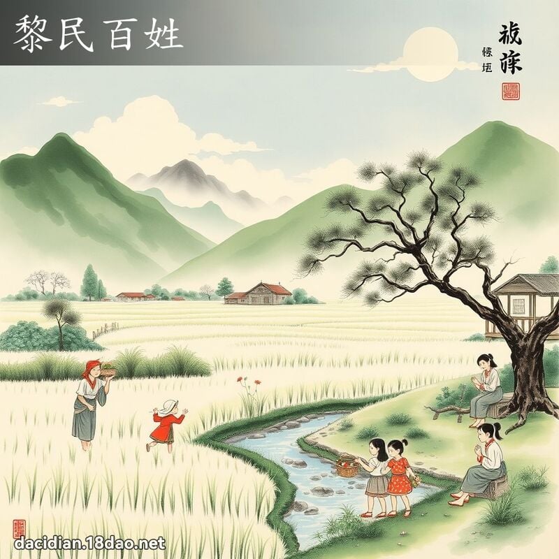 黎民百姓 配图