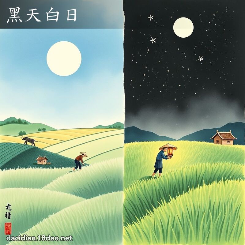 黑天白日 配图
