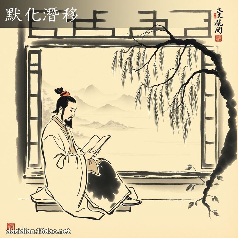 默化潛移 配图