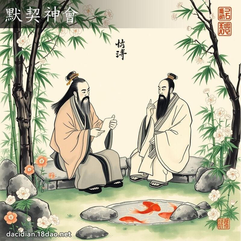 默契神會 配图