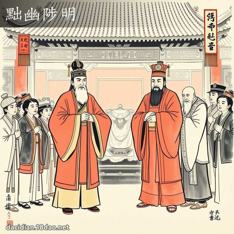 黜幽陟明 配图