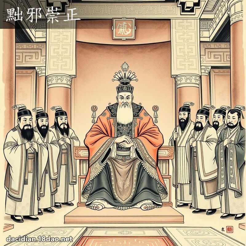 黜邪崇正 配图