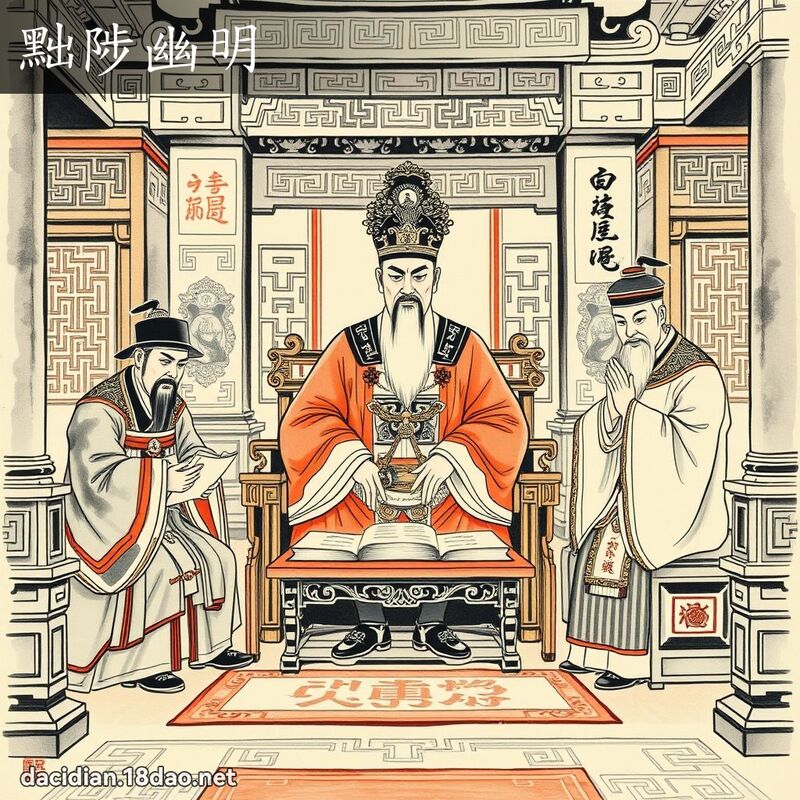黜陟幽明 配图