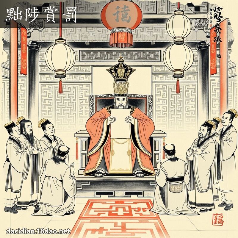 黜陟賞罰 配图