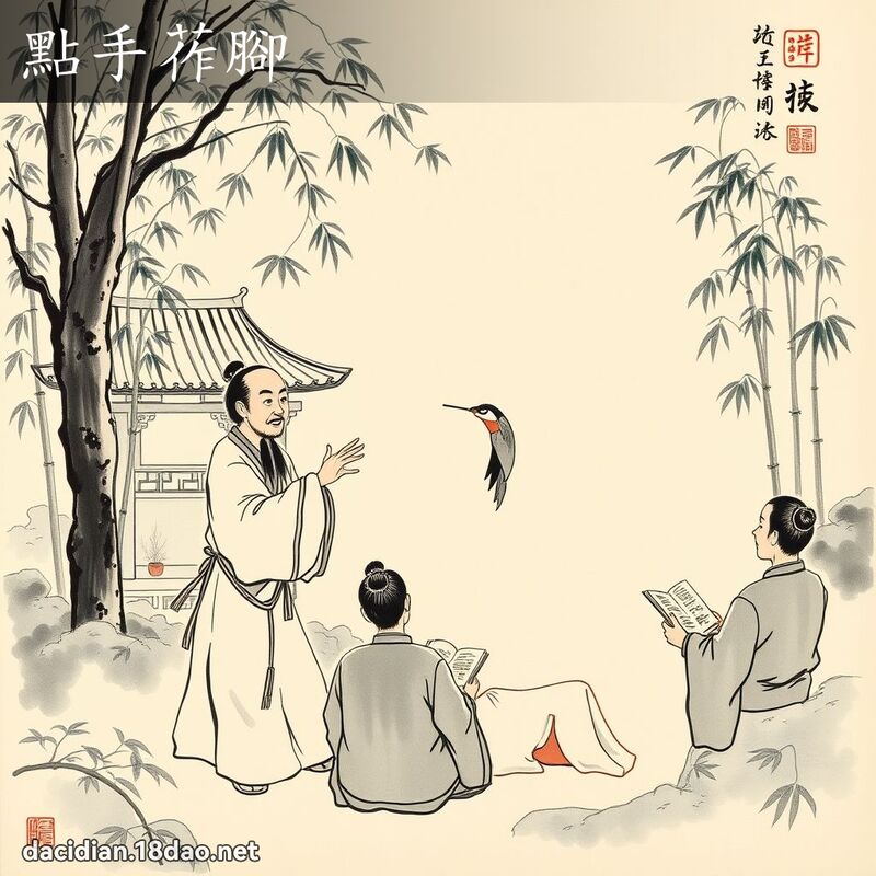 點手莋腳 配图