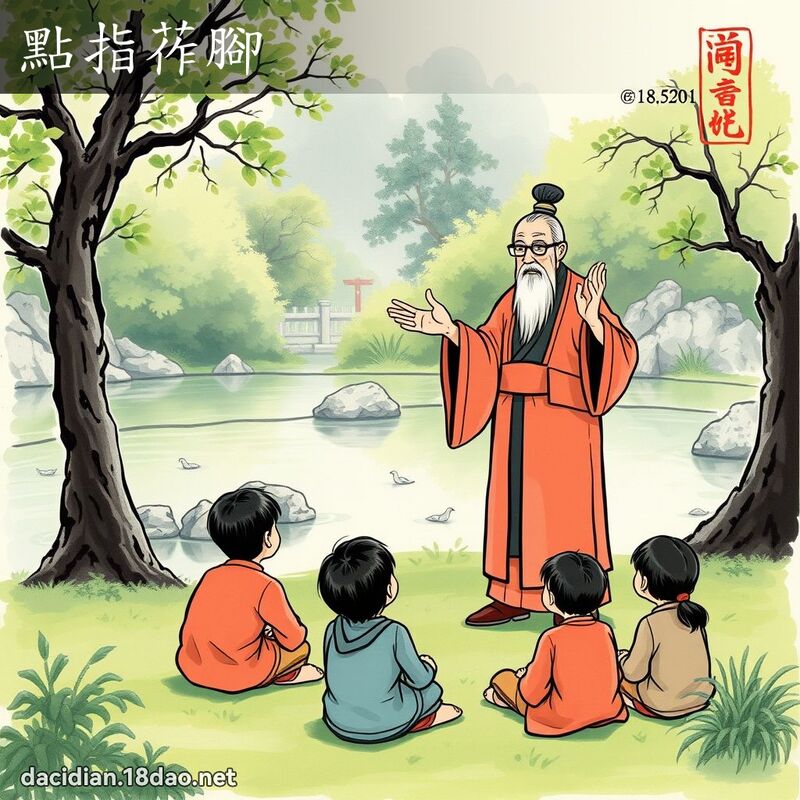 點指莋腳 配图