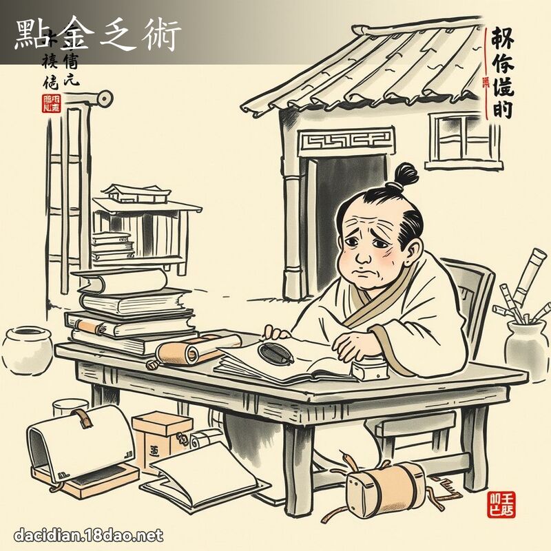 点金乏术 配图