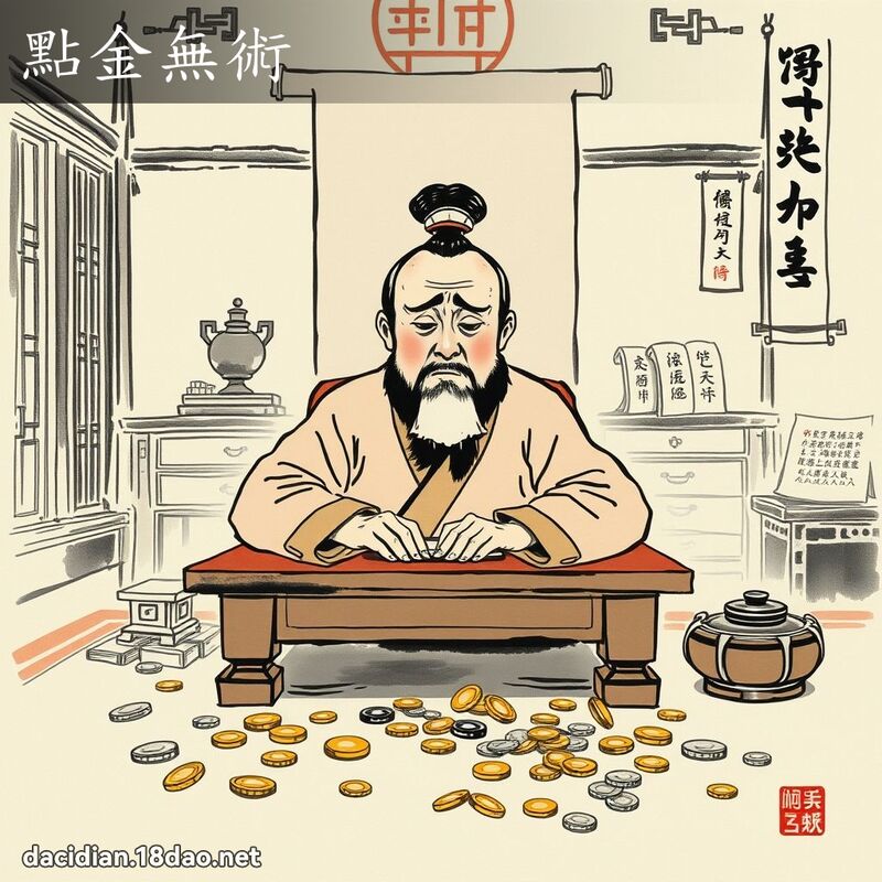 点金无术 配图