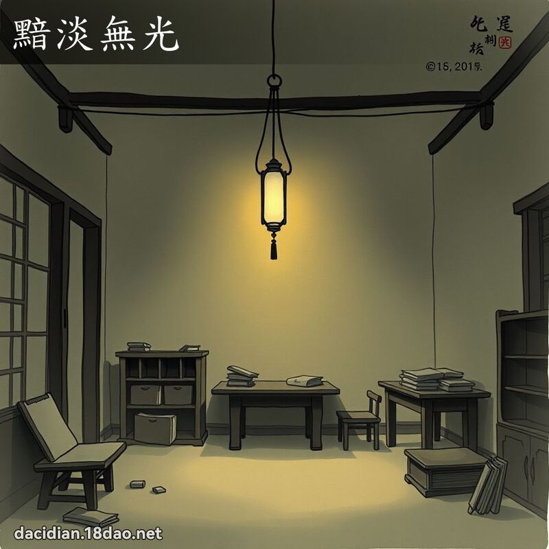 黯淡无光 配图