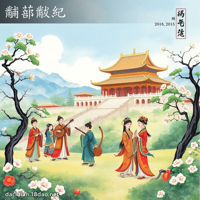 黼蔀黻纪 配图