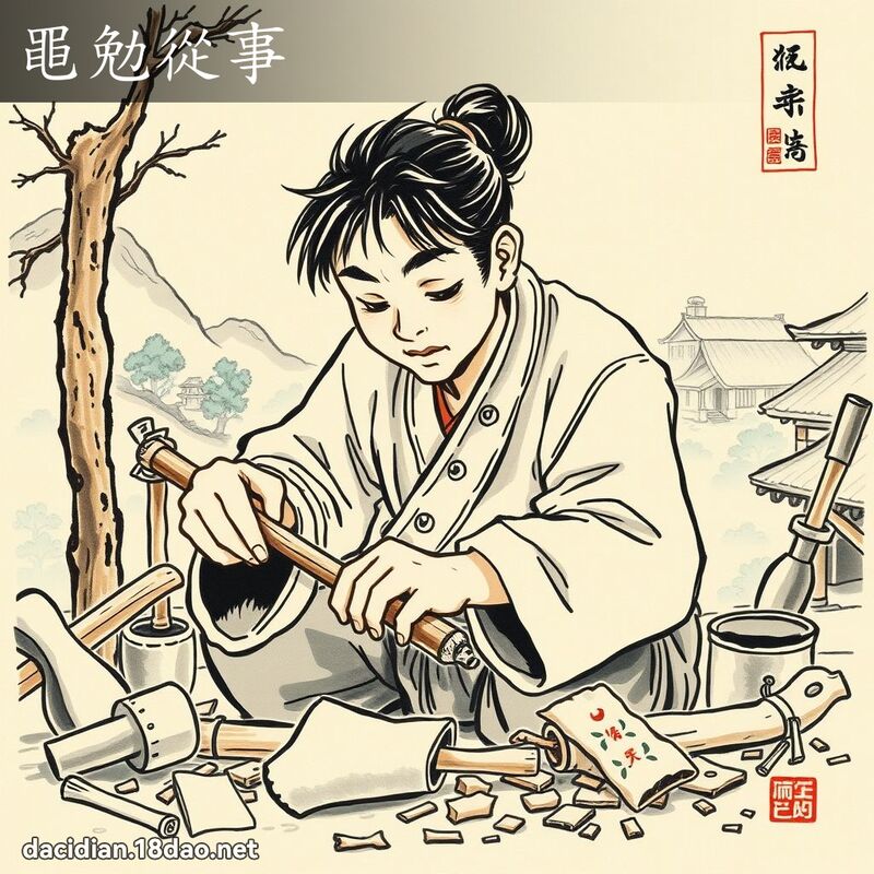 黽勉从事 配图