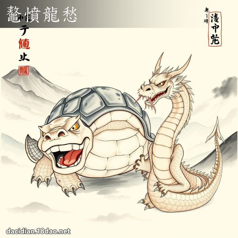 鼇愤龙愁 配图