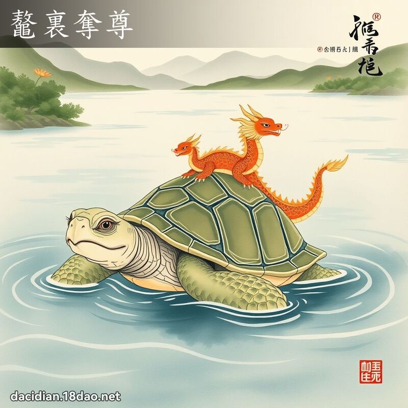 鼇裏夺尊 配图