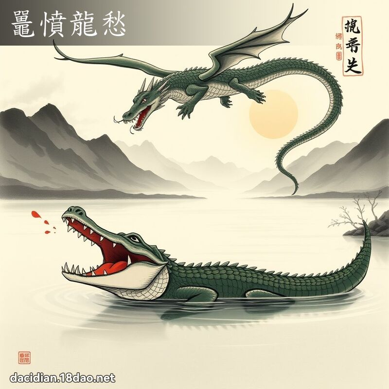 鼉愤龙愁 配图