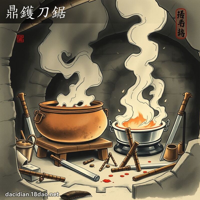 鼎鑊刀锯 配图