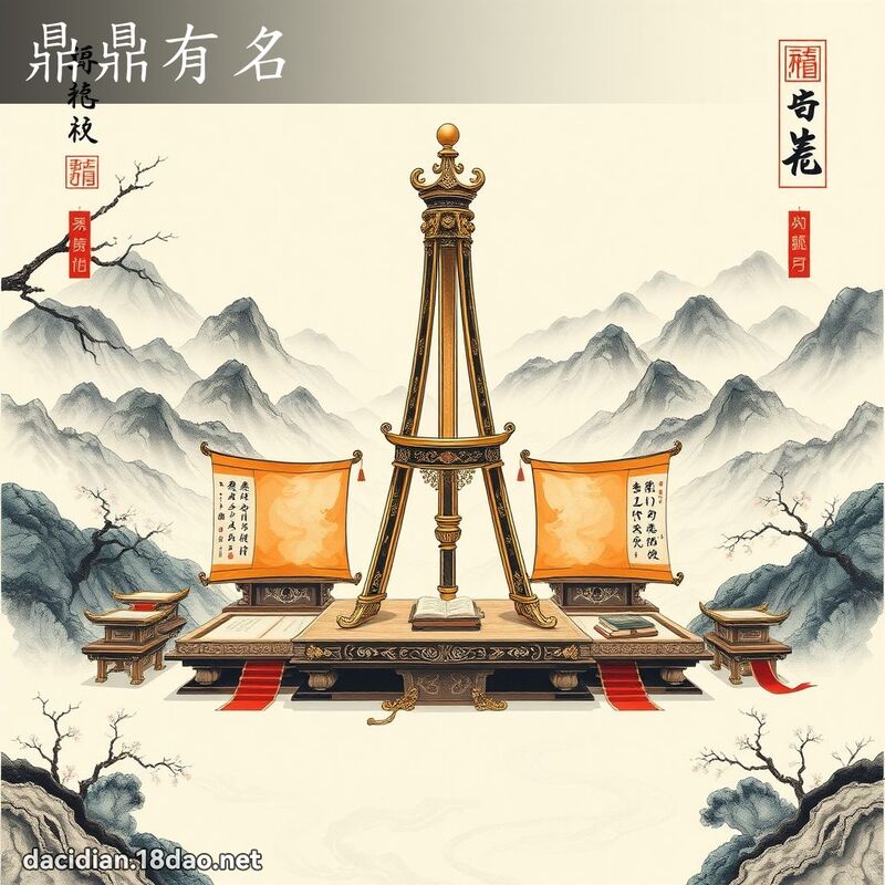鼎鼎有名 配图