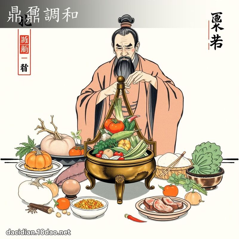 鼎鼐调和 配图