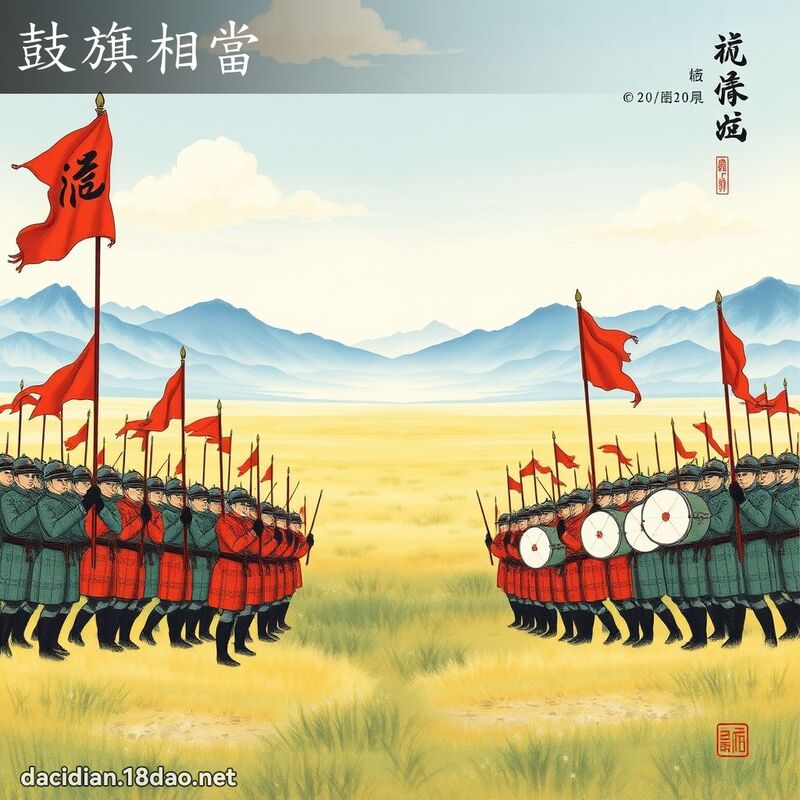 鼓旗相当 配图